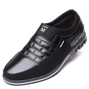 draussenfeet business lederschuhe 136195 schwarz