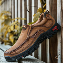 Lade das Bild in den Galerie-Viewer, draussenfeet business lederschuhe 139187 hellbraun
