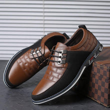 Lade das Bild in den Galerie-Viewer, draussenfeet business lederschuhe 141234 braun
