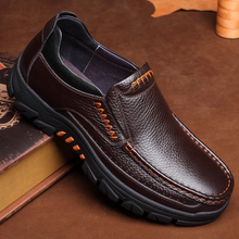 Lade das Bild in den Galerie-Viewer, draussenfeet business lederschuhe 198399 braun
