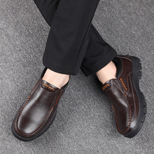 Lade das Bild in den Galerie-Viewer, draussenfeet business lederschuhe 198399 braun

