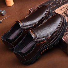 Lade das Bild in den Galerie-Viewer, draussenfeet business lederschuhe 198399 braun
