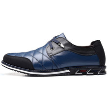 Lade das Bild in den Galerie-Viewer, draussenfeet business lederschuhe 31157 blau
