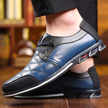 Lade das Bild in den Galerie-Viewer, draussenfeet business lederschuhe 31157 blau
