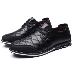 draussenfeet business lederschuhe 31157 schwarz