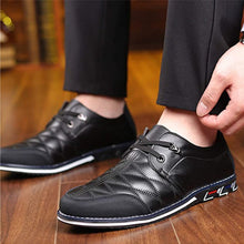 Lade das Bild in den Galerie-Viewer, draussenfeet business lederschuhe 31157 schwarz
