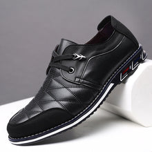 Lade das Bild in den Galerie-Viewer, draussenfeet business lederschuhe 31157 schwarz

