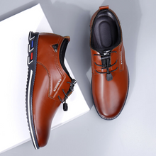 Lade das Bild in den Galerie-Viewer, draussenfeet business lederschuhe 31170 braun
