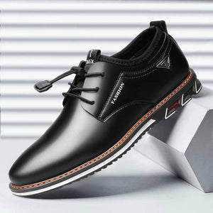 draussenfeet business lederschuhe 31170 schwarz