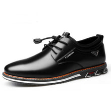 Lade das Bild in den Galerie-Viewer, draussenfeet business lederschuhe 31170 schwarz
