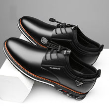Lade das Bild in den Galerie-Viewer, draussenfeet business lederschuhe 31170 schwarz

