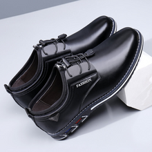 Lade das Bild in den Galerie-Viewer, draussenfeet business lederschuhe 31170 schwarz
