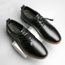 Lade das Bild in den Galerie-Viewer, draussenfeet business lederschuhe 31170 schwarz
