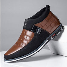 Lade das Bild in den Galerie-Viewer, draussenfeet business lederschuhe 31183 braun
