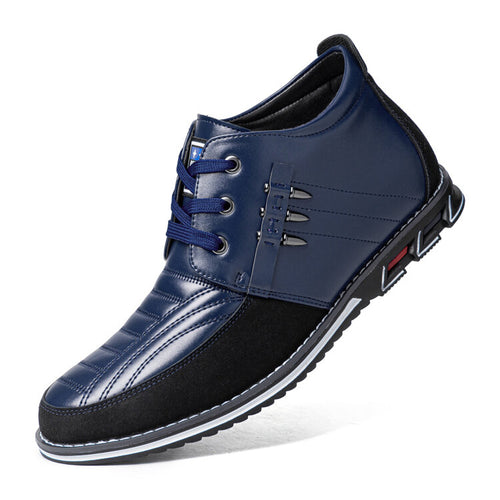 draussenfeet business lederschuhe 31186 blau