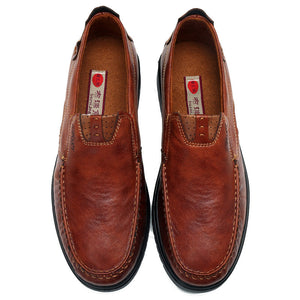 draussenfeet business lederschuhe 31236 braun