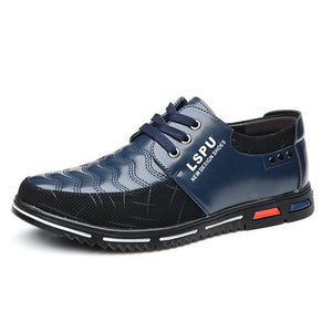 draussenfeet business lederschuhe 31336 blau