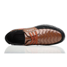 Lade das Bild in den Galerie-Viewer, draussenfeet business lederschuhe 31336 braun
