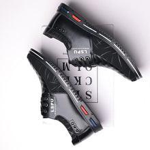 Lade das Bild in den Galerie-Viewer, draussenfeet business lederschuhe 31336 schwarz
