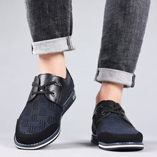 Lade das Bild in den Galerie-Viewer, draussenfeet business lederschuhe 31339 blau
