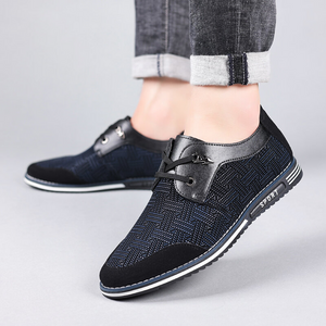 draussenfeet business lederschuhe 31339 blau