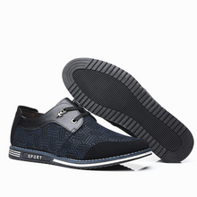 Lade das Bild in den Galerie-Viewer, draussenfeet business lederschuhe 31339 blau
