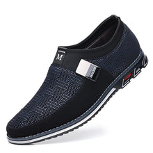 Lade das Bild in den Galerie-Viewer, draussenfeet business lederschuhe 31340 blau
