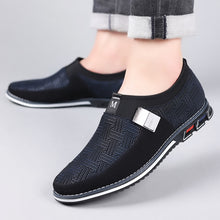 Lade das Bild in den Galerie-Viewer, draussenfeet business lederschuhe 31340 blau
