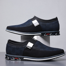 Lade das Bild in den Galerie-Viewer, draussenfeet business lederschuhe 31340 blau
