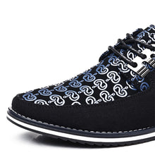 Lade das Bild in den Galerie-Viewer, draussenfeet business lederschuhe 31371 blau
