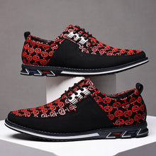 Lade das Bild in den Galerie-Viewer, draussenfeet business lederschuhe 31371 rot
