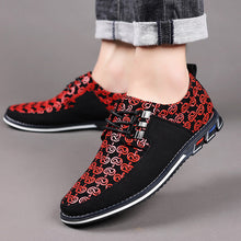 Lade das Bild in den Galerie-Viewer, draussenfeet business lederschuhe 31371 rot
