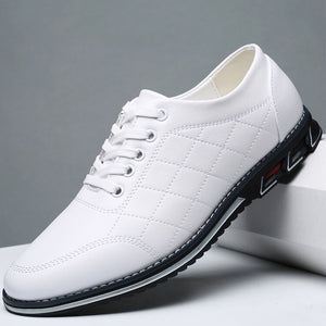 draussenfeet business lederschuhe 31372 weiss