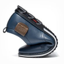 Lade das Bild in den Galerie-Viewer, draussenfeet business lederschuhe 31374 blau
