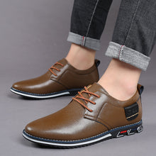 Lade das Bild in den Galerie-Viewer, draussenfeet business lederschuhe 31374 braun
