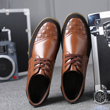 Lade das Bild in den Galerie-Viewer, draussenfeet business lederschuhe 31379 braun
