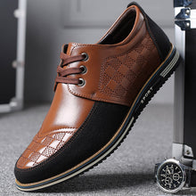 Lade das Bild in den Galerie-Viewer, draussenfeet business lederschuhe 31379 braun
