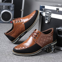 Lade das Bild in den Galerie-Viewer, draussenfeet business lederschuhe 31379 braun
