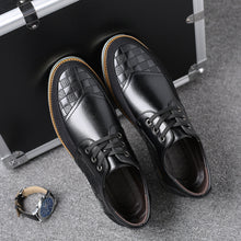Lade das Bild in den Galerie-Viewer, draussenfeet business lederschuhe 31379 schwarz
