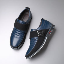 Lade das Bild in den Galerie-Viewer, draussenfeet business lederschuhe 31380 blau
