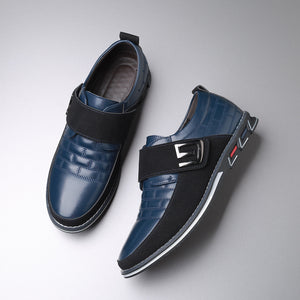draussenfeet business lederschuhe 31380 blau