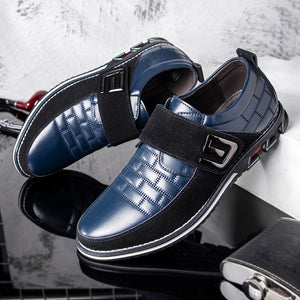 draussenfeet business lederschuhe 31380 blau