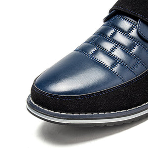 draussenfeet business lederschuhe 31380 blau