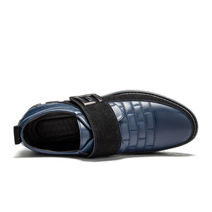 draussenfeet business lederschuhe 31380 blau