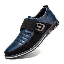 Lade das Bild in den Galerie-Viewer, draussenfeet business lederschuhe 31380 blau
