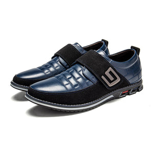 draussenfeet business lederschuhe 31380 blau