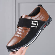 Lade das Bild in den Galerie-Viewer, draussenfeet business lederschuhe 31380 braun

