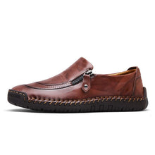 Lade das Bild in den Galerie-Viewer, draussenfeet handgefertigte lederschuhe 113983 dunkelbraun
