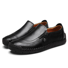Lade das Bild in den Galerie-Viewer, draussenfeet handgefertigte lederschuhe 113983 schwarz
