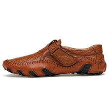 Lade das Bild in den Galerie-Viewer, draussenfeet handgefertigte lederschuhe 116566 braun
